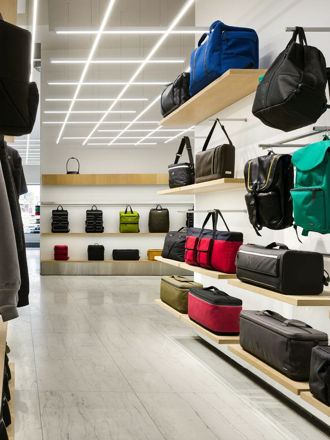 Illustrazione di una borsa sportiva preparata per l'allenamento